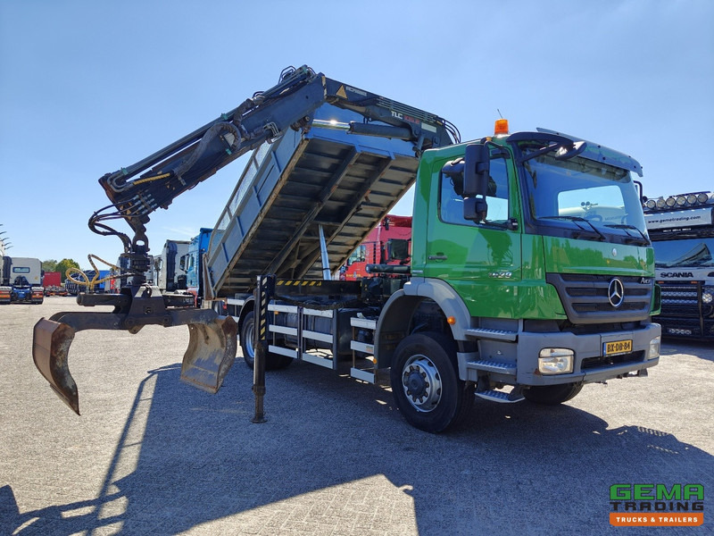 Mercedes-Benz AXOR 1829 AK 4x4 Dagcab Euro5 - Kipper + Terex 105.2 - RadioGrafisch - NaafReductie - Sklápač, Auto s hydraulickou rukou: obrázok 4 Mercedes-Benz AXOR 1829 AK 4x4 Dagcab Euro5 - Kipper + Terex 105.2 - RadioGrafisch - NaafReductie - Sklápač, Auto s hydraulickou rukou: obrázok 4