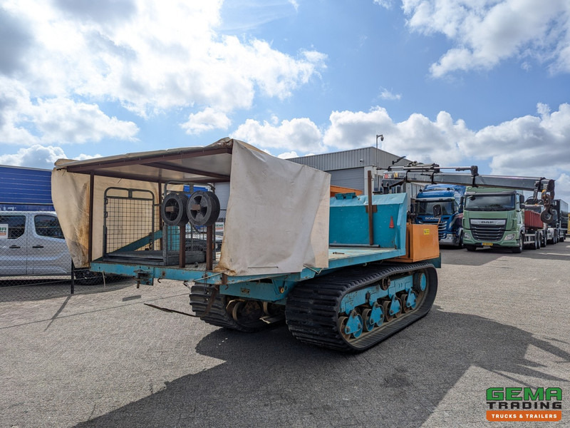 Morooka MST-1100 Rupsdumper / Werktuigdrager - Platte kiepbak + Hiab 026 T3 Kraan - Komatsu 6Cil - Damper: obrázok 3 Morooka MST-1100 Rupsdumper / Werktuigdrager - Platte kiepbak + Hiab 026 T3 Kraan - Komatsu 6Cil - Damper: obrázok 3