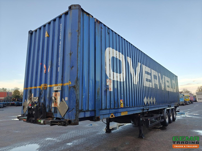 Pacton T3-007 3-Assen BPW - Containerchassis + 45FT HiCube Container - Reservewieldrager - Náves preprava kontajnerov/ Výmenná nadstavba: obrázok 2 Pacton T3-007 3-Assen BPW - Containerchassis + 45FT HiCube Container - Reservewieldrager - Náves preprava kontajnerov/ Výmenná nadstavba: obrázok 2