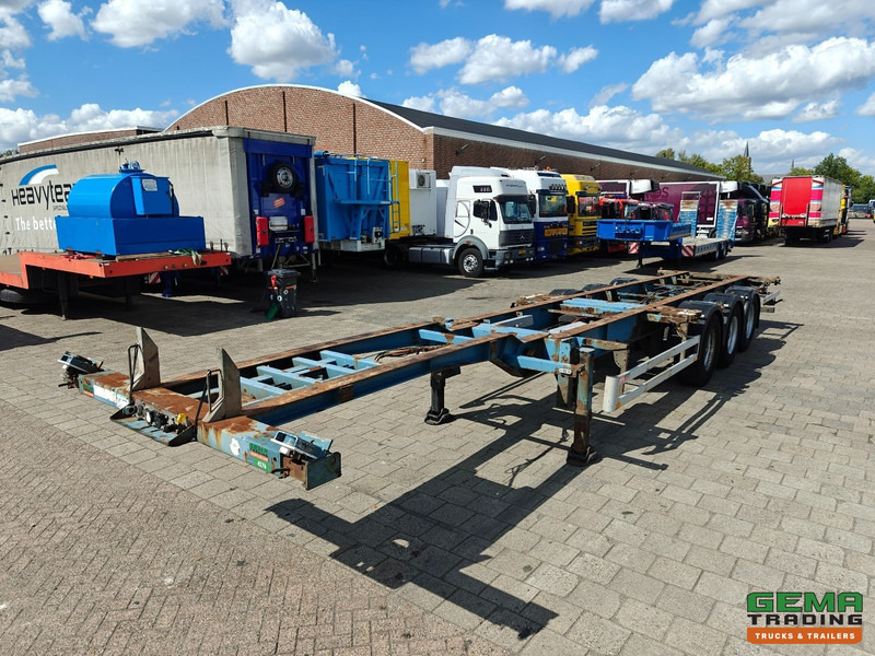 Pacton T3-007 3-Assen SAF - Trommelremmen - Lift As - Vast - Alle Aansluitingen - 4700KG - Náves preprava kontajnerov/ Výmenná nadstavba: obrázok 2 Pacton T3-007 3-Assen SAF - Trommelremmen - Lift As - Vast - Alle Aansluitingen - 4700KG - Náves preprava kontajnerov/ Výmenná nadstavba: obrázok 2