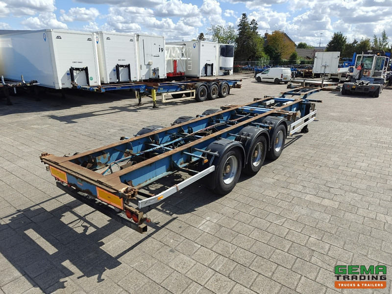 Pacton T3-007 3-Assen SAF - Trommelremmen - Lift As - Vast - Alle Aansluitingen - 4700KG - Náves preprava kontajnerov/ Výmenná nadstavba: obrázok 1 Pacton T3-007 3-Assen SAF - Trommelremmen - Lift As - Vast - Alle Aansluitingen - 4700KG - Náves preprava kontajnerov/ Výmenná nadstavba: obrázok 1