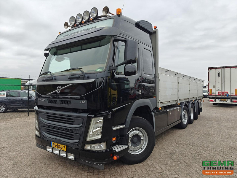 Volvo FM500 8x2/6 Globetrotter Euro6B - Open Laadbak 7.3M - HH Vloer - Alu Zijborden - Stuur/LiftAssen - Valníkový/ Plošinový nákladný automobil: obrázok 1 Volvo FM500 8x2/6 Globetrotter Euro6B - Open Laadbak 7.3M - HH Vloer - Alu Zijborden - Stuur/LiftAssen - Valníkový/ Plošinový nákladný automobil: obrázok 1