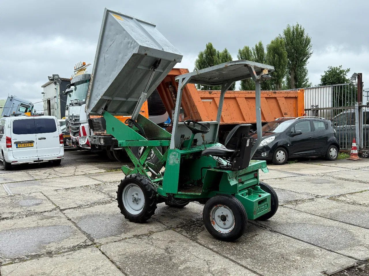 AUSA 1T mini Dumper - Mini damper: obrázok 3 AUSA 1T mini Dumper - Mini damper: obrázok 3