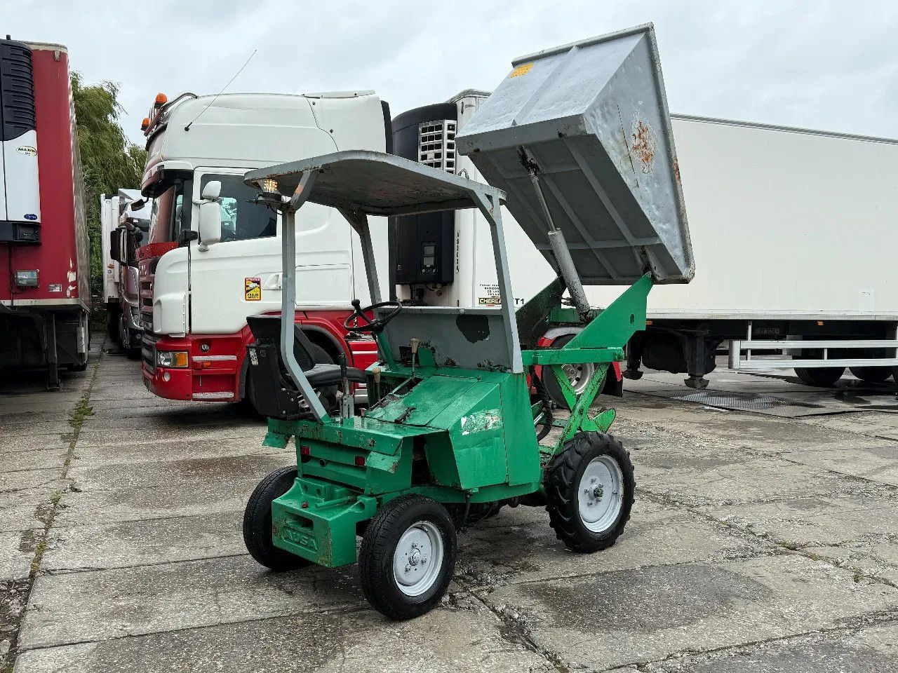 AUSA 1T mini Dumper - Mini damper: obrázok 4 AUSA 1T mini Dumper - Mini damper: obrázok 4