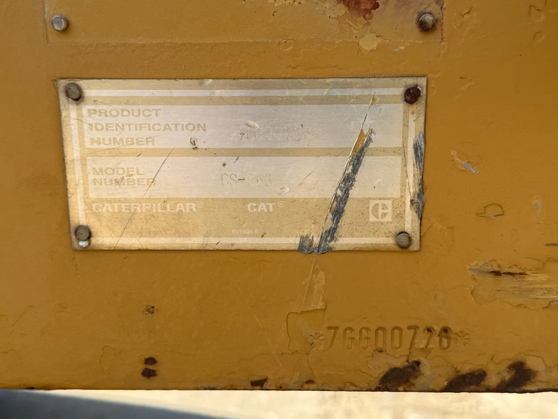 Caterpillar CS 563 Roller with vibration - Valec: obrázok 5 Caterpillar CS 563 Roller with vibration - Valec: obrázok 5