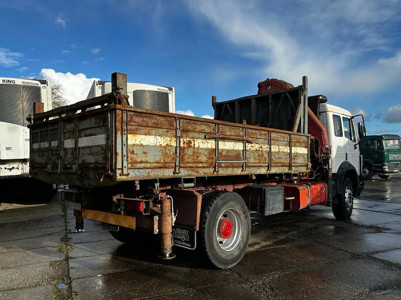 Mercedes-Benz SK 1935 V8 4X2 Tipper Spring/Spring AMCO V825 9T Crane - Sklápač, Auto s hydraulickou rukou: obrázok 4 Mercedes-Benz SK 1935 V8 4X2 Tipper Spring/Spring AMCO V825 9T Crane - Sklápač, Auto s hydraulickou rukou: obrázok 4