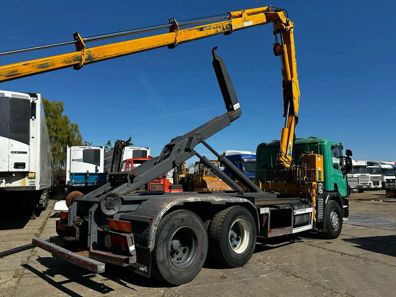 Scania P114-380 6X2 Ampirol + Heila 13000 5T Crane Manual Gear - Kontejnérový podvozek/ Výměnná nástavba: obrázok 5 Scania P114-380 6X2 Ampirol + Heila 13000 5T Crane Manual Gear - Kontejnérový podvozek/ Výměnná nástavba: obrázok 5