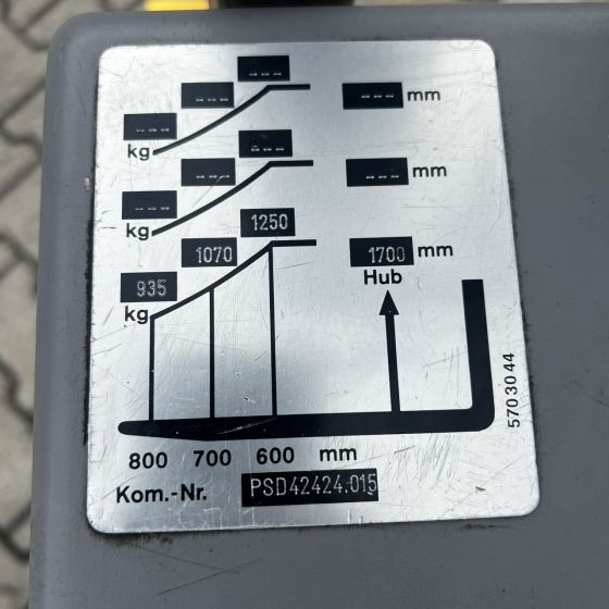 Atlet PSD125/160 - Stohovač: obrázok 5 Atlet PSD125/160 - Stohovač: obrázok 5