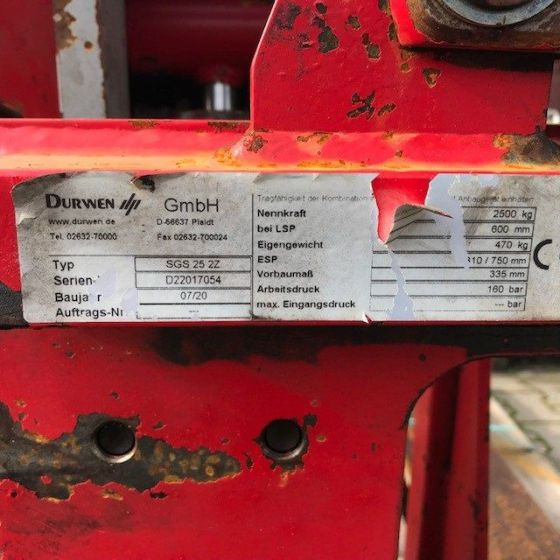 Dürwen Load Push - Vidlice: obrázok 2 Dürwen Load Push - Vidlice: obrázok 2