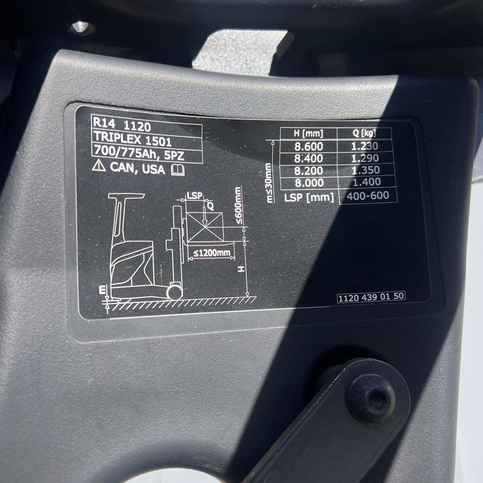 Skladový zakladač Linde R14 (1120): obrázok 12 Skladový zakladač Linde R14 (1120): obrázok 12