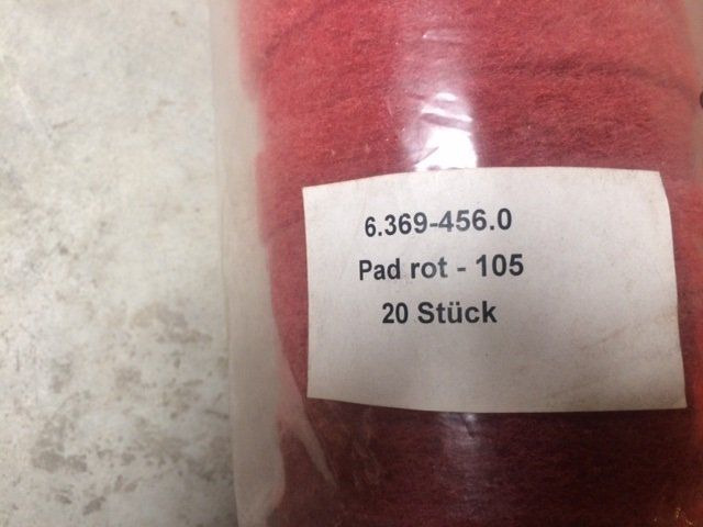 3XPad Red 105-20pcs - Náhradný diel pre Čistiaca technika: obrázok 2 3XPad Red 105-20pcs - Náhradný diel pre Čistiaca technika: obrázok 2