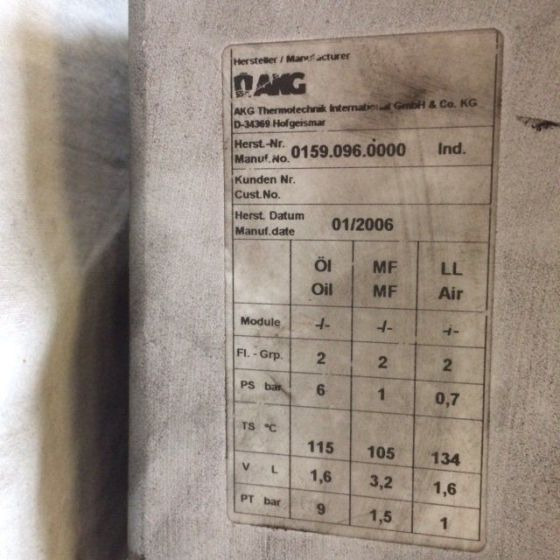 Chladič pre Vysokozdvižný vozík Radiator: obrázok 1