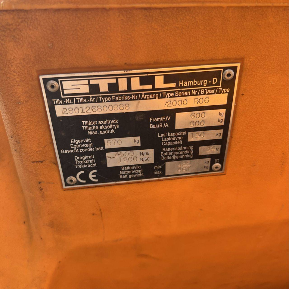 Elektricky tahač Still R06 (126): obrázok 10