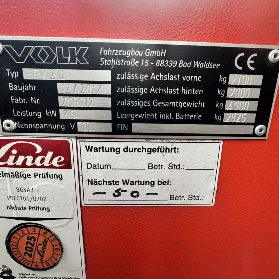Volk EFW2 - Elektricky tahač: obrázok 1 Volk EFW2 - Elektricky tahač: obrázok 1