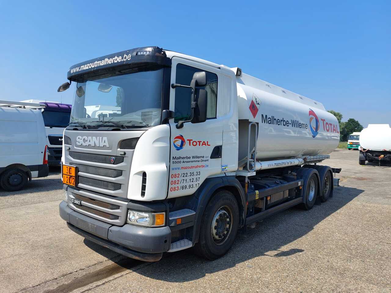 SCANIA PRT - Cisternové vozidlo: obrázok 1 SCANIA PRT - Cisternové vozidlo: obrázok 1