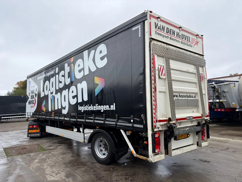 Groenewegen 11M City-trailer Stuuras Dhollandia Laadklep 2000KG APK/TUV 08-04-2026 - Plachtový náves: obrázok 2 Groenewegen 11M City-trailer Stuuras Dhollandia Laadklep 2000KG APK/TUV 08-04-2026 - Plachtový náves: obrázok 2