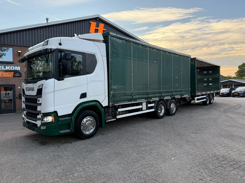 Scania R500 NGS 6X2 Retarder Stuuras 551.670KM! Schuifzeilen Combi Hefdak - Plachtové nákladné vozidlo: obrázok 1 Scania R500 NGS 6X2 Retarder Stuuras 551.670KM! Schuifzeilen Combi Hefdak - Plachtové nákladné vozidlo: obrázok 1