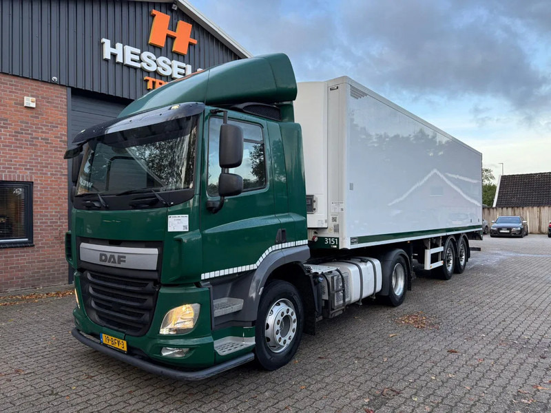 DAF CF 290 + HTF Koeloplegger PTO Powered koelmotor Dhollandia 3000KG NL Truck/Trailer 470.496KM - Ťahač: obrázok 1 DAF CF 290 + HTF Koeloplegger PTO Powered koelmotor Dhollandia 3000KG NL Truck/Trailer 470.496KM - Ťahač: obrázok 1