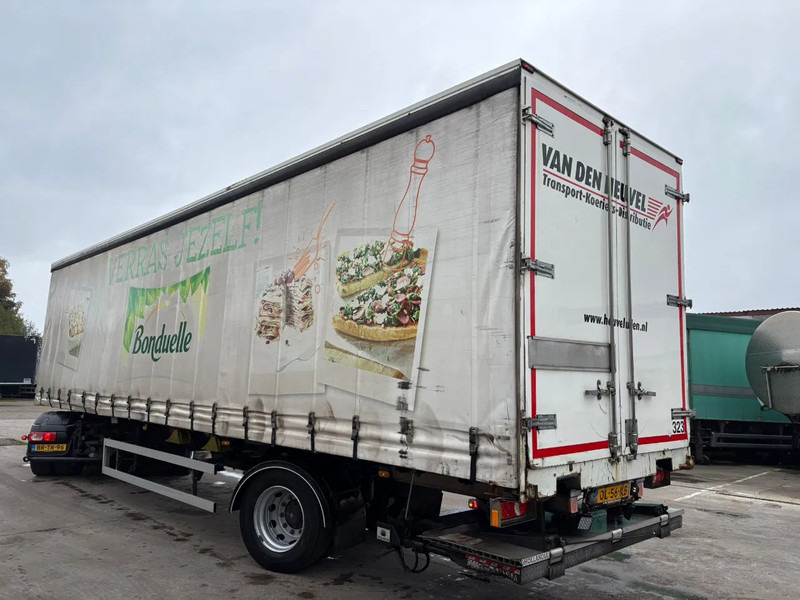 Tracon 11.5M 1AS City Stuuras Schuifzeil Laadklep 1500KG NL Trailer, nieuwe apk tot 29-10-2026 - Plachtový náves: obrázok 2 Tracon 11.5M 1AS City Stuuras Schuifzeil Laadklep 1500KG NL Trailer, nieuwe apk tot 29-10-2026 - Plachtový náves: obrázok 2