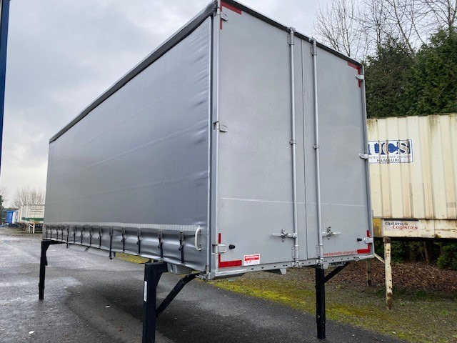 Krone BDF-System 7.450 mm lang, LACK NEU in weißaluminium - Skříňová nadstavba: obrázok 3 Krone BDF-System 7.450 mm lang, LACK NEU in weißaluminium - Skříňová nadstavba: obrázok 3