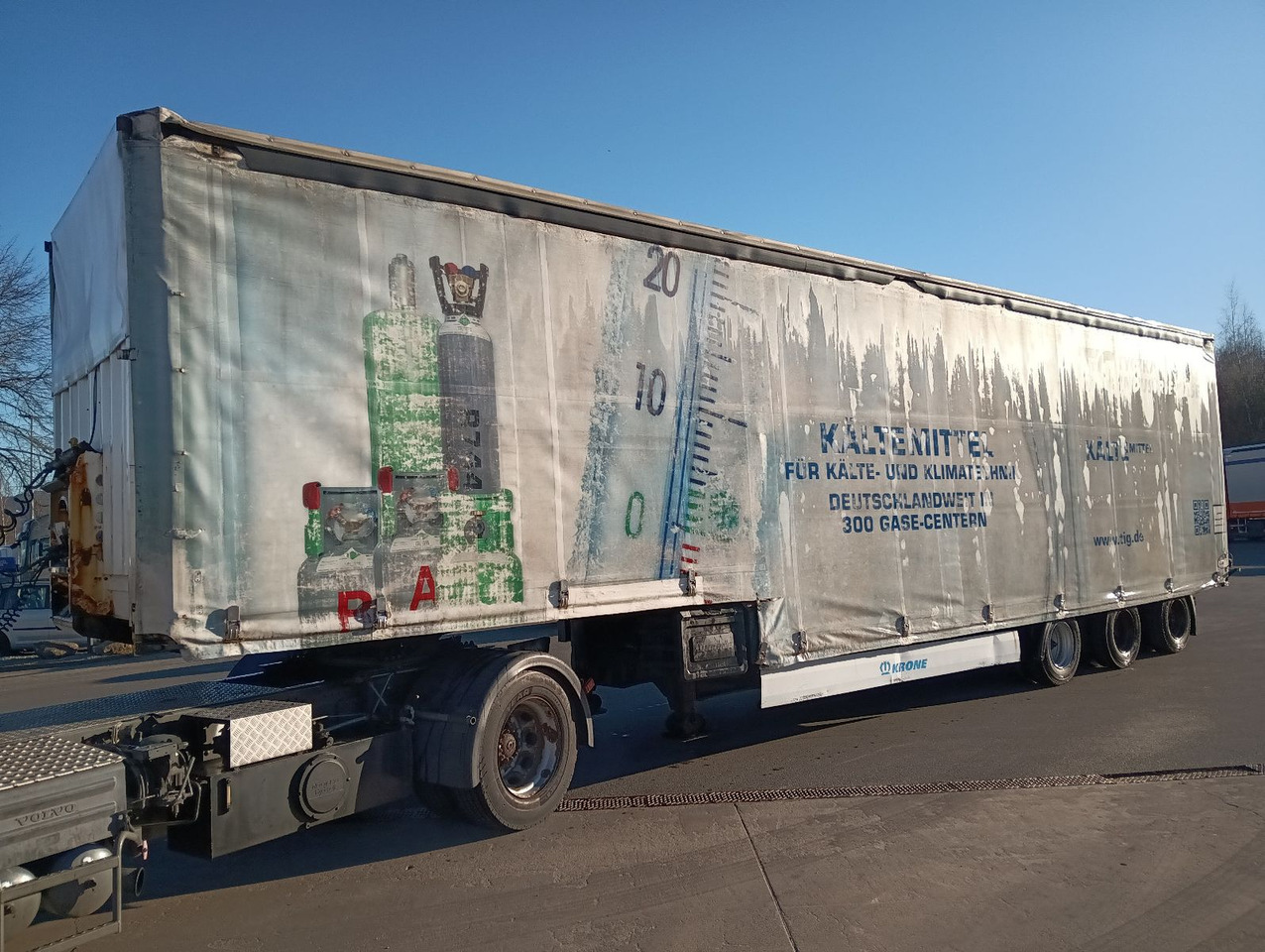 Krone SDP 27 12,2m JUMBO BPW 235/75R17,5 Reifen 90% - Náves podvalník: obrázok 1 Krone SDP 27 12,2m JUMBO BPW 235/75R17,5 Reifen 90% - Náves podvalník: obrázok 1