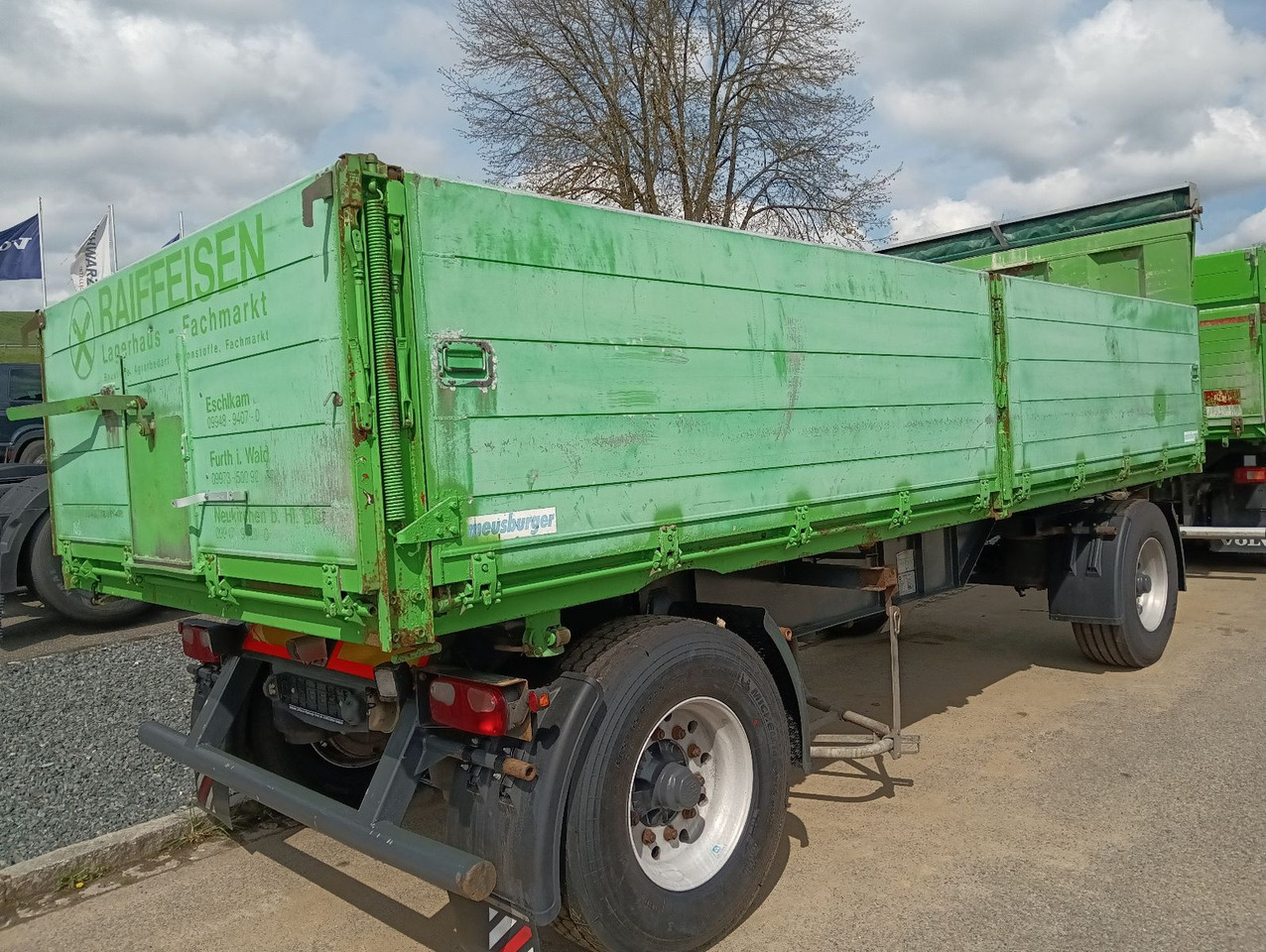 Meusburger 2-A 3-Seitenkipper 16m3 Getreide Alufelgen 4,6t - Príves sklápěcí: obrázok 4 Meusburger 2-A 3-Seitenkipper 16m3 Getreide Alufelgen 4,6t - Príves sklápěcí: obrázok 4