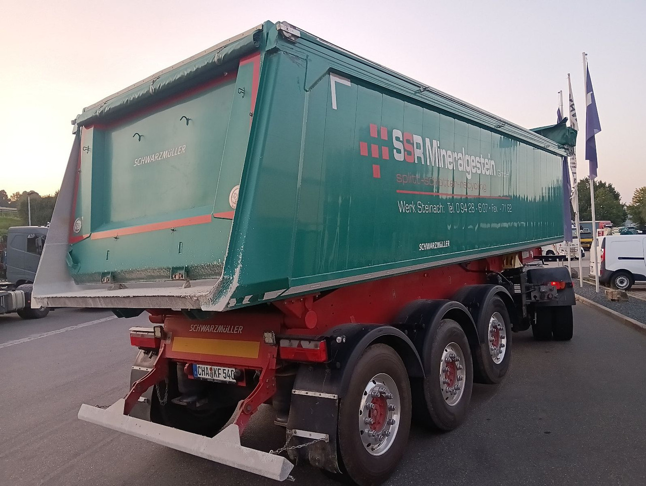 Schwarzmüller 3-A Alumulde ALCOA 27m3 SAF Lift 5,4t el.Verdeck - Náves sklápěcí: obrázok 2 Schwarzmüller 3-A Alumulde ALCOA 27m3 SAF Lift 5,4t el.Verdeck - Náves sklápěcí: obrázok 2