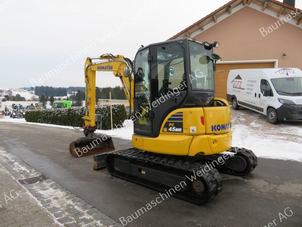 Komatsu PC 45 MR-5 - Mini rýpadlo: obrázok 4 Komatsu PC 45 MR-5 - Mini rýpadlo: obrázok 4
