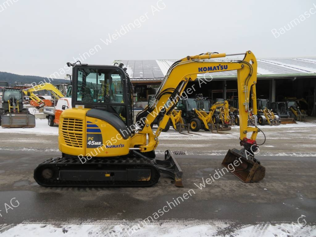 Komatsu PC 45 MR-5 - Mini rýpadlo: obrázok 1 Komatsu PC 45 MR-5 - Mini rýpadlo: obrázok 1