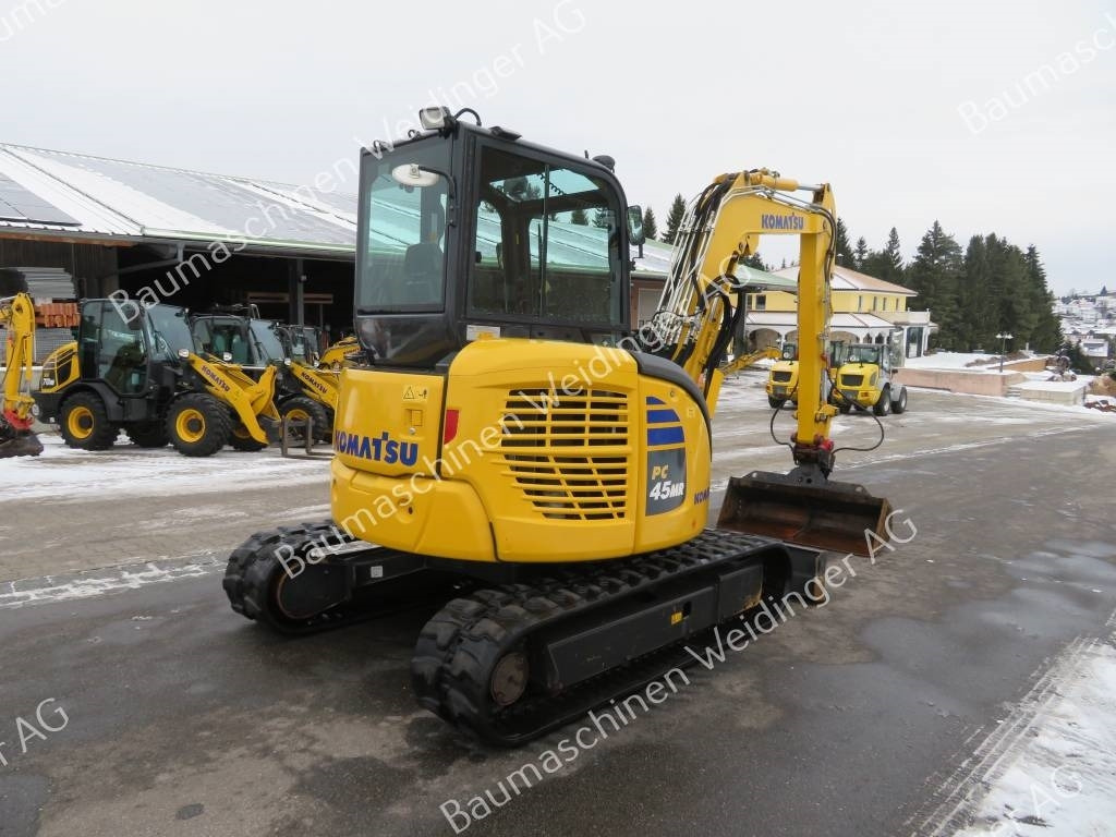Komatsu PC 45 MR-5 - Mini rýpadlo: obrázok 2 Komatsu PC 45 MR-5 - Mini rýpadlo: obrázok 2