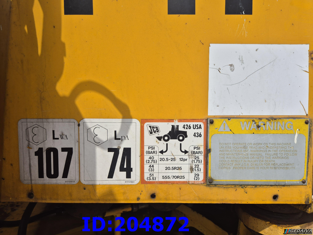 Kolesový nakladač JCB 436HT 4x4 / 300: obrázok 10 Kolesový nakladač JCB 436HT 4x4 / 300: obrázok 10