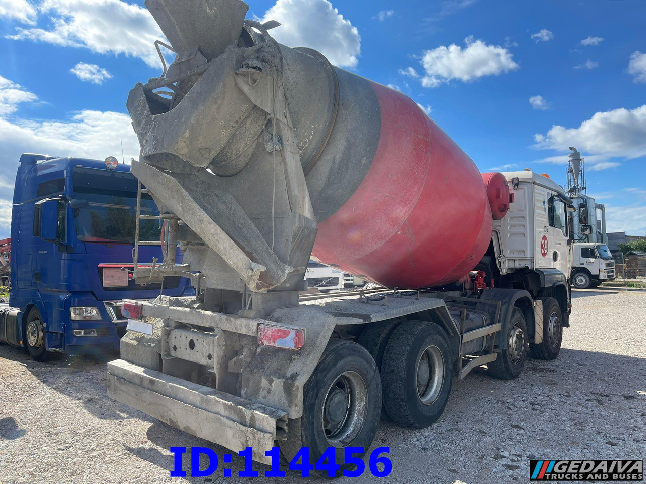 MAN TGA 35.480 8X4 8m3 Manual - Domiešavač: obrázok 4 MAN TGA 35.480 8X4 8m3 Manual - Domiešavač: obrázok 4