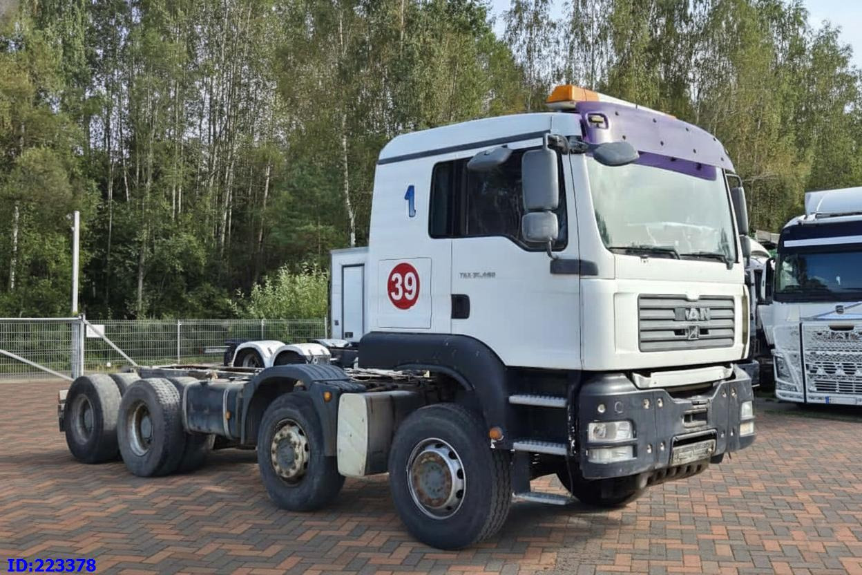 MAN TGA 35.480 8X4 - Full steel - Manual - Podvozek s kabinou: obrázok 2 MAN TGA 35.480 8X4 - Full steel - Manual - Podvozek s kabinou: obrázok 2