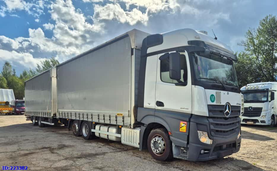 MERCEDES-BENZ Actros 2542 6x2 Euro6 + Wielton trailer - Plachtové nákladné vozidlo: obrázok 4 MERCEDES-BENZ Actros 2542 6x2 Euro6 + Wielton trailer - Plachtové nákladné vozidlo: obrázok 4