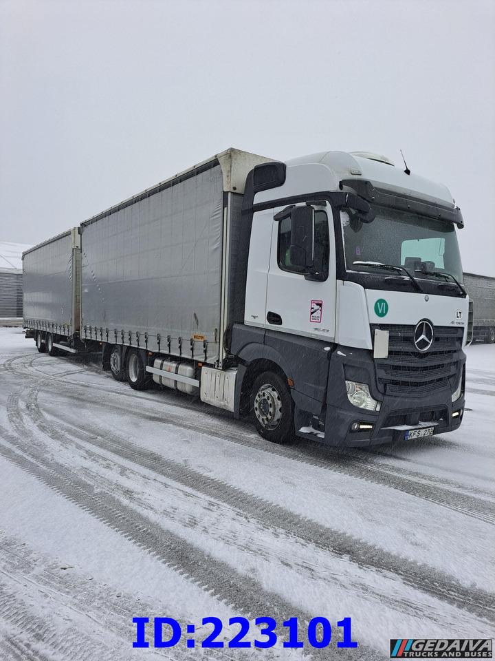 MERCEDES-BENZ Actros 2542 6x2 Euro6 + trailer - Plachtové nákladné vozidlo: obrázok 4 MERCEDES-BENZ Actros 2542 6x2 Euro6 + trailer - Plachtové nákladné vozidlo: obrázok 4