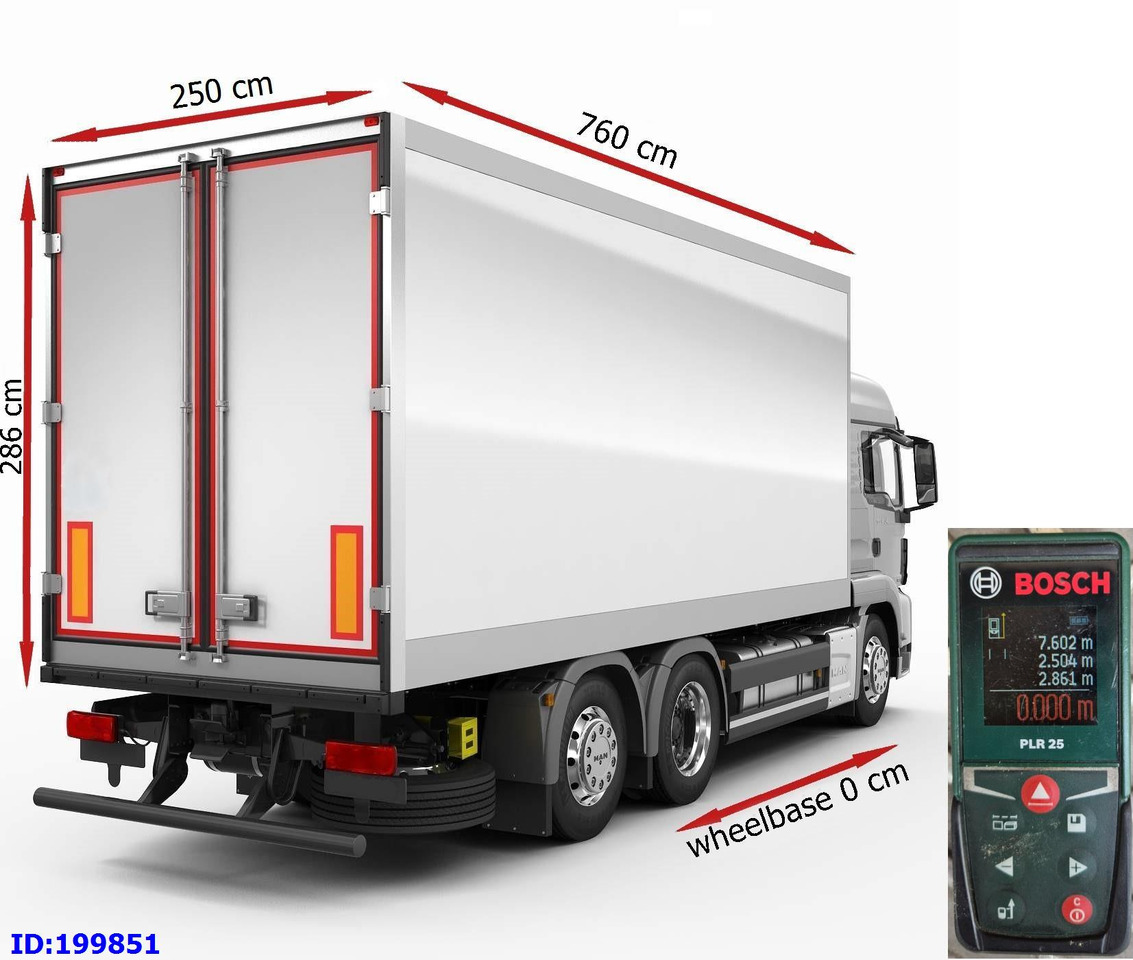 Skříňový nákladní auto MERCEDES-BENZ Actros 2551 6x2 Euro5: obrázok 7