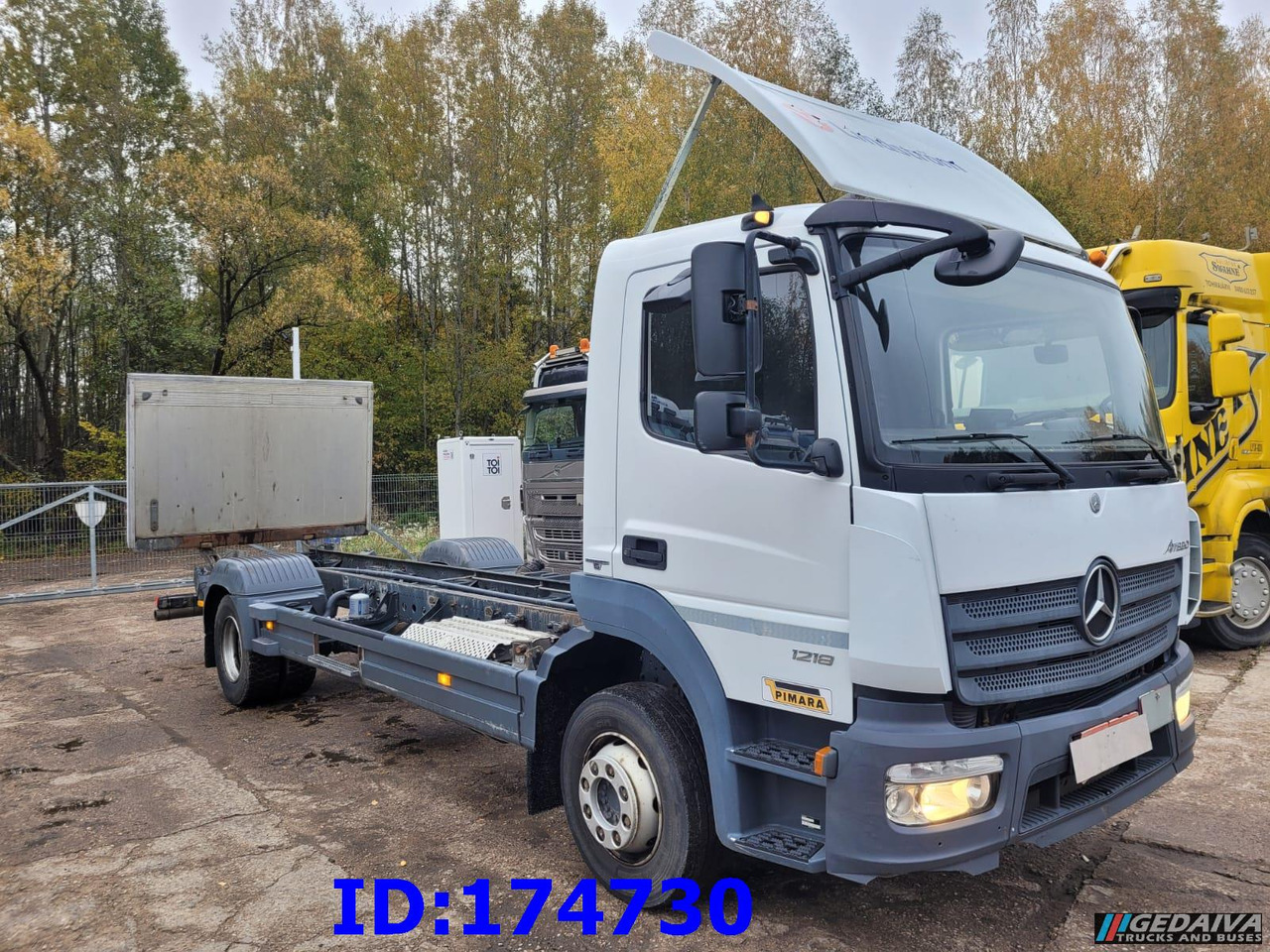 MERCEDES-BENZ Atego 1218 - Euro6 - Manual - Full Steel - Podvozek s kabinou: obrázok 4 MERCEDES-BENZ Atego 1218 - Euro6 - Manual - Full Steel - Podvozek s kabinou: obrázok 4