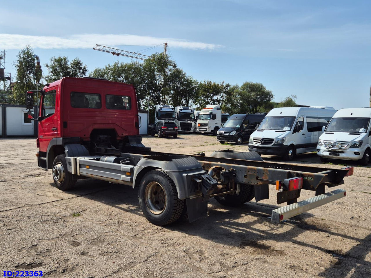 MERCEDES-BENZ Atego 1218 - Full steel - Manual (3 seats) - Podvozek s kabinou: obrázok 4 MERCEDES-BENZ Atego 1218 - Full steel - Manual (3 seats) - Podvozek s kabinou: obrázok 4
