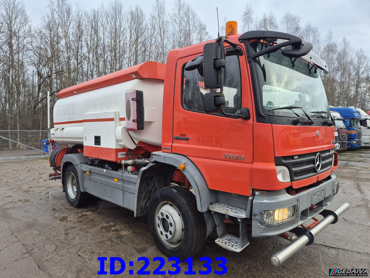 MERCEDES-BENZ Atego 1624 - 4X4 - Water tank - Euro5 - Cisternové vozidlo: obrázok 4 MERCEDES-BENZ Atego 1624 - 4X4 - Water tank - Euro5 - Cisternové vozidlo: obrázok 4