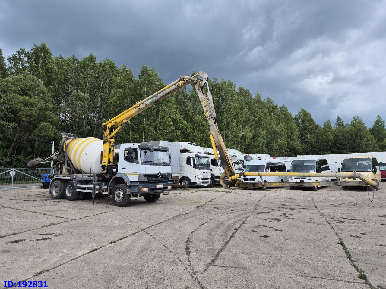 MERCEDES-BENZ Atego 2628 6x4 Schwing 17m 9m3 - Autočerpadlo: obrázok 1 MERCEDES-BENZ Atego 2628 6x4 Schwing 17m 9m3 - Autočerpadlo: obrázok 1