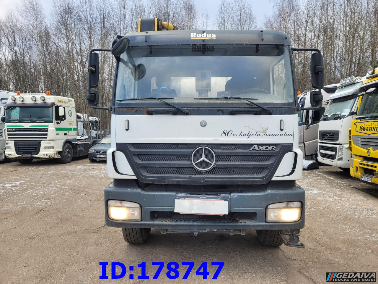 MERCEDES-BENZ Axor 2633 6x4 Schwing 750 - Autočerpadlo: obrázok 2 MERCEDES-BENZ Axor 2633 6x4 Schwing 750 - Autočerpadlo: obrázok 2