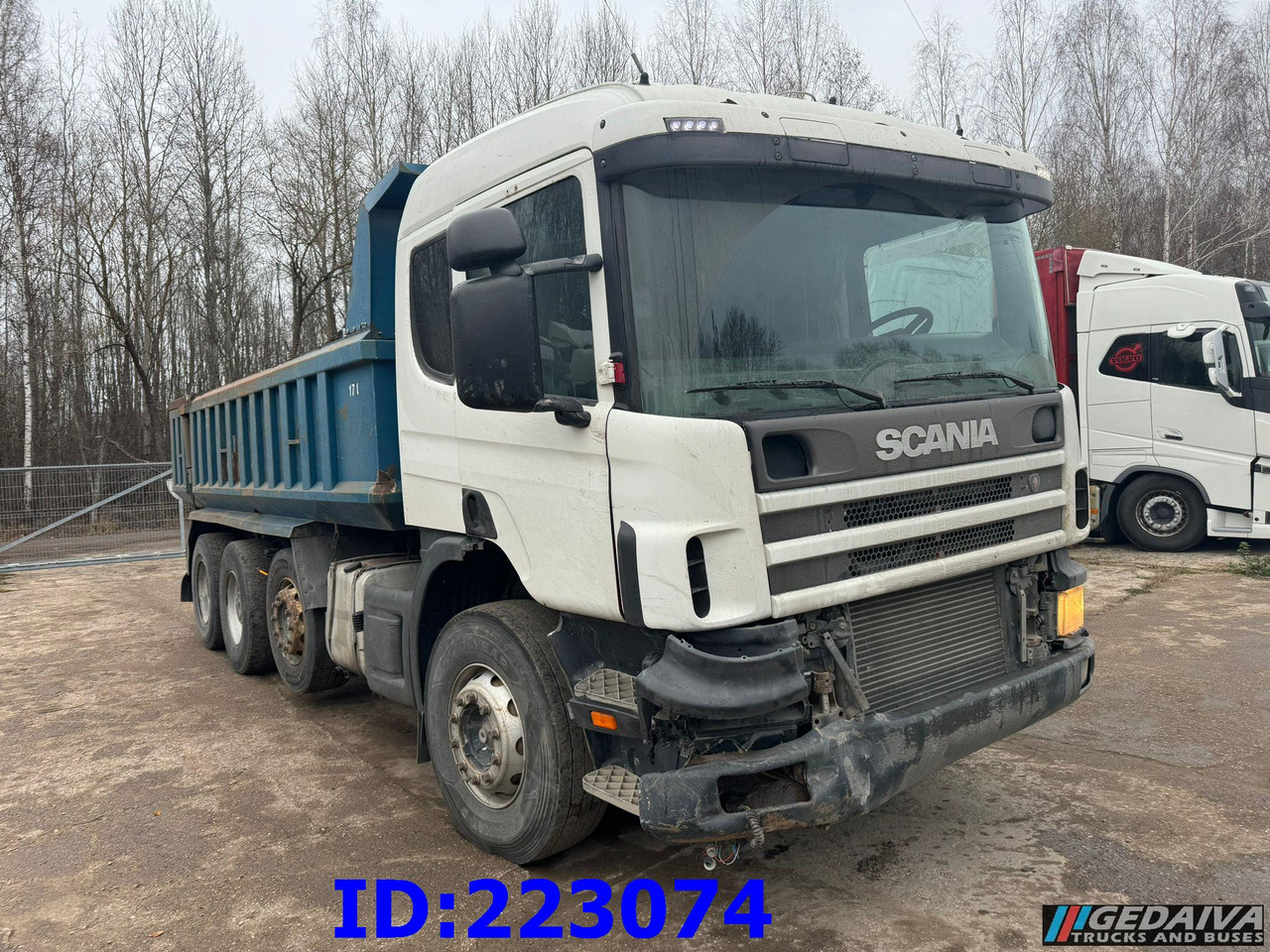 SCANIA 124 8x2 - Manual - Full steel - Sklápač: obrázok 4 SCANIA 124 8x2 - Manual - Full steel - Sklápač: obrázok 4