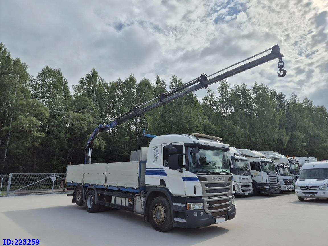 SCANIA P450 6x2 Steering axle Euro6 + PM 13.5SP - Valníkový/ Plošinový nákladný automobil: obrázok 1 SCANIA P450 6x2 Steering axle Euro6 + PM 13.5SP - Valníkový/ Plošinový nákladný automobil: obrázok 1