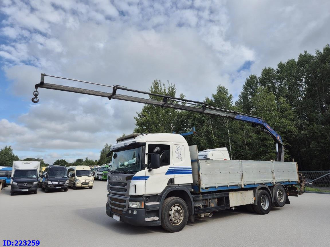 SCANIA P450 6x2 Steering axle Euro6 + PM 13.5SP - Valníkový/ Plošinový nákladný automobil: obrázok 2 SCANIA P450 6x2 Steering axle Euro6 + PM 13.5SP - Valníkový/ Plošinový nákladný automobil: obrázok 2