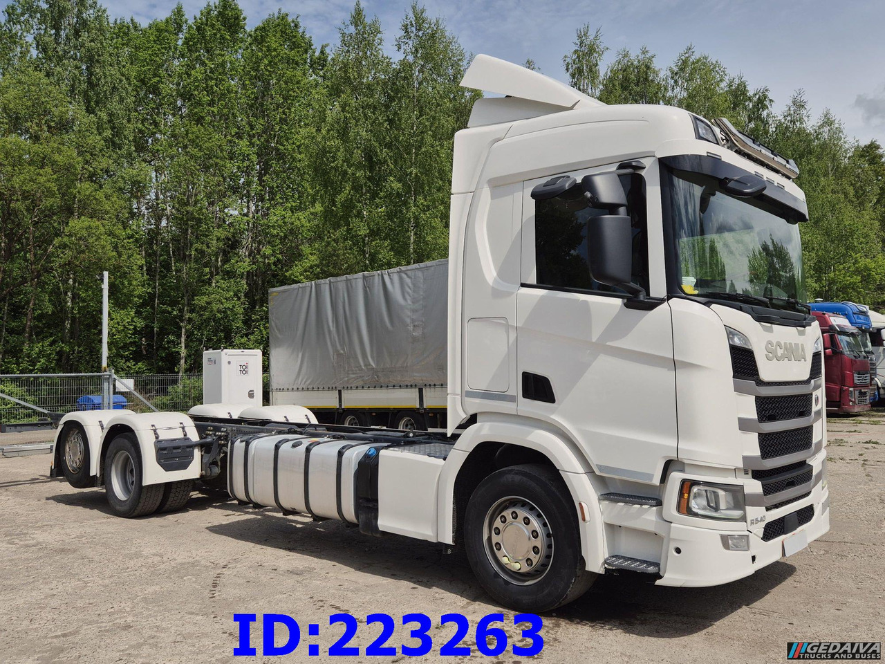 SCANIA R540 6x2 Retarder - Podvozek s kabinou: obrázok 4 SCANIA R540 6x2 Retarder - Podvozek s kabinou: obrázok 4