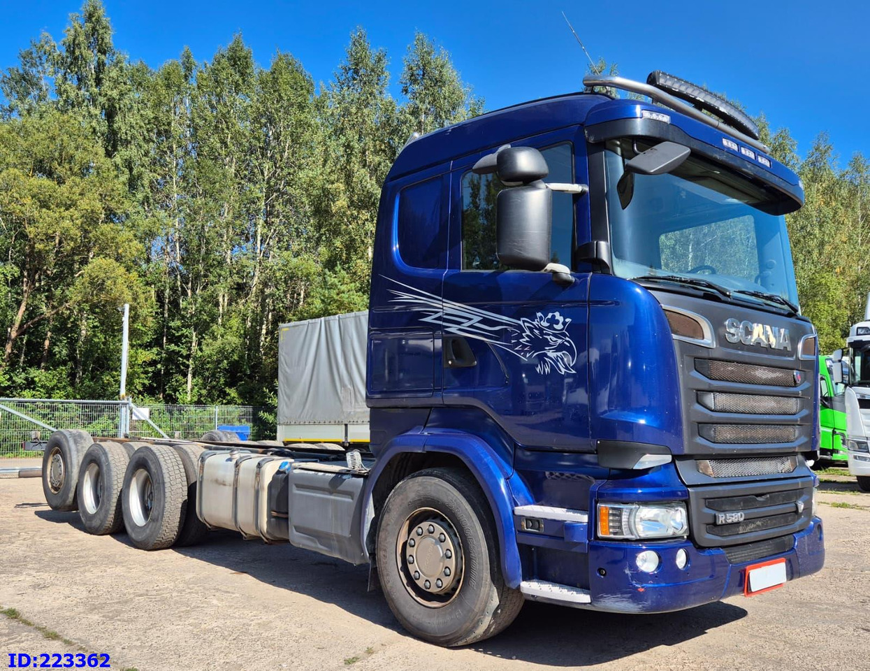 SCANIA R580 8x4 Euro6 Retarder - Podvozek s kabinou: obrázok 2 SCANIA R580 8x4 Euro6 Retarder - Podvozek s kabinou: obrázok 2