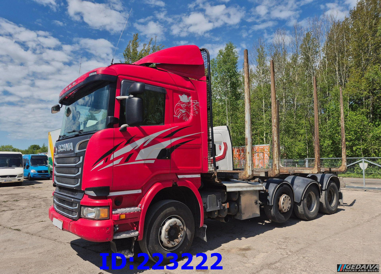 SCANIA R620 - 8x4 - Steering axle - Nákladné vozidlo na prepravu dreva: obrázok 1 SCANIA R620 - 8x4 - Steering axle - Nákladné vozidlo na prepravu dreva: obrázok 1