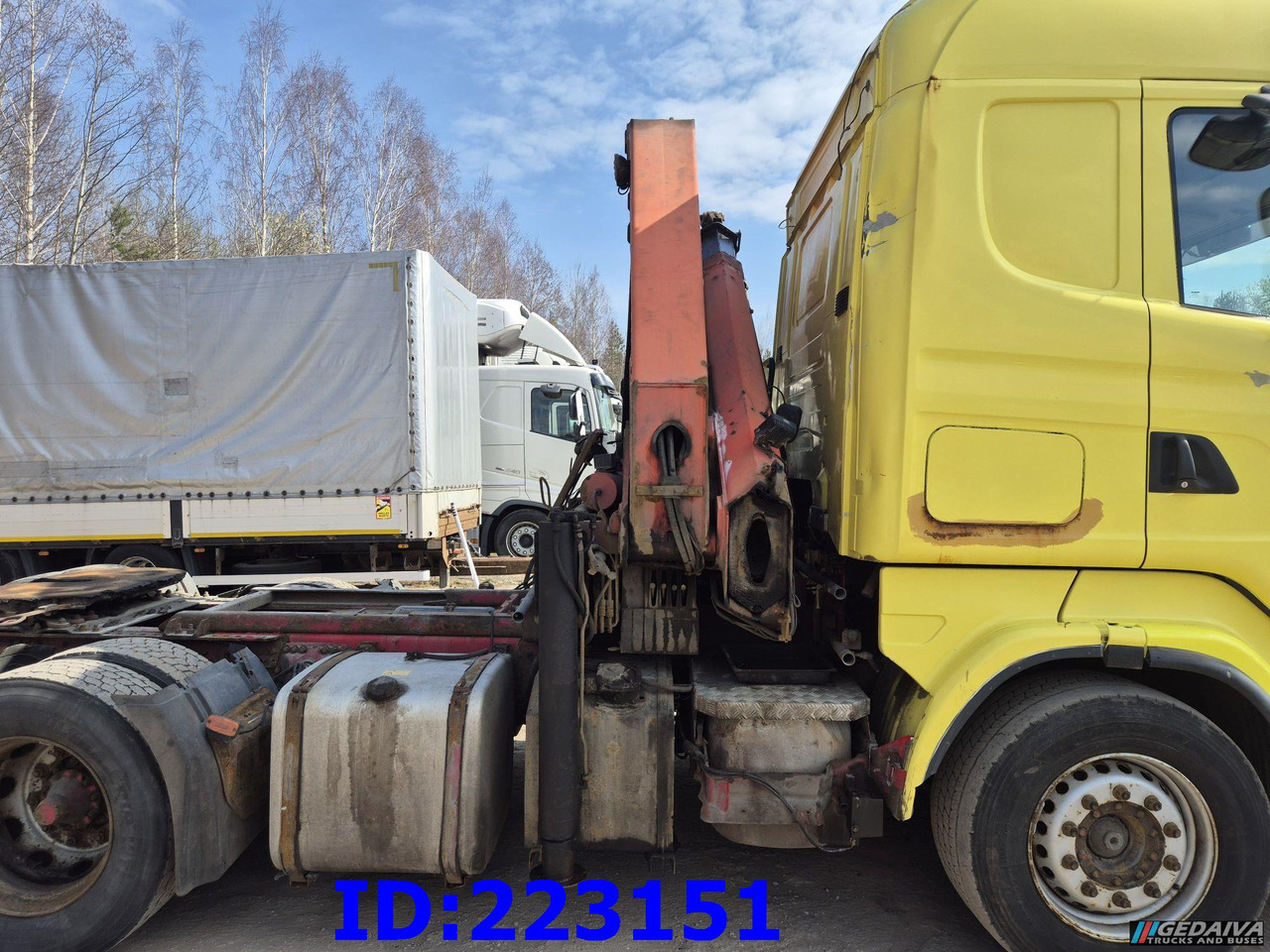 SCANIA R420 6x2 + Crane Palfinger PK23500 - Ťahač: obrázok 5 SCANIA R420 6x2 + Crane Palfinger PK23500 - Ťahač: obrázok 5