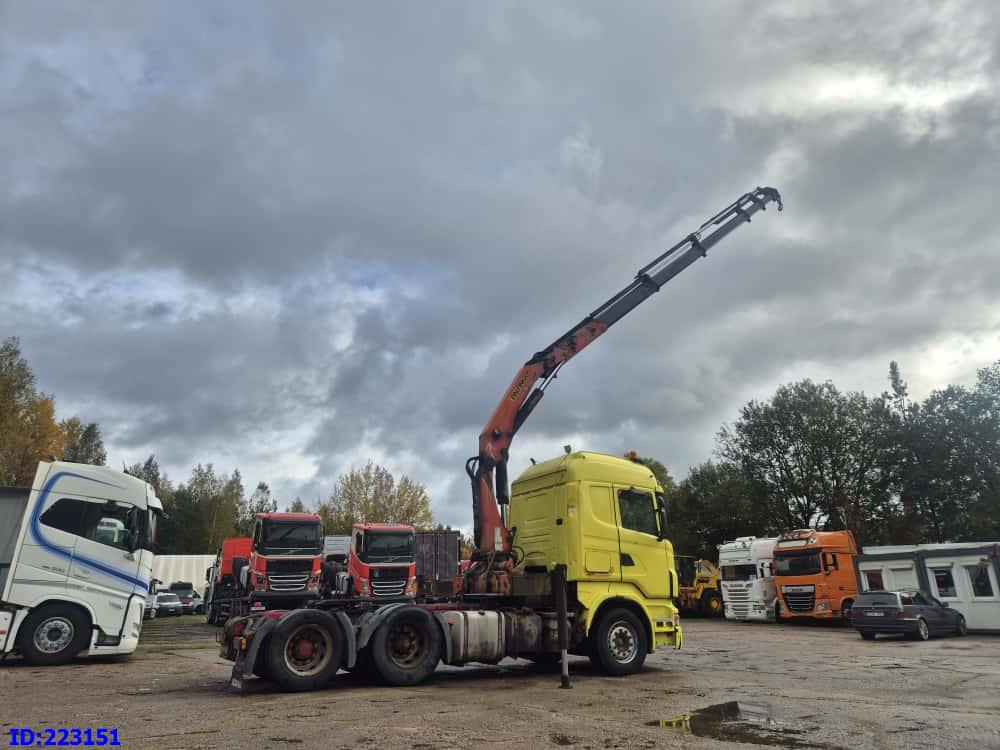 SCANIA R420 6x2 + Crane Palfinger PK23500 + Remote control - Ťahač: obrázok 5 SCANIA R420 6x2 + Crane Palfinger PK23500 + Remote control - Ťahač: obrázok 5