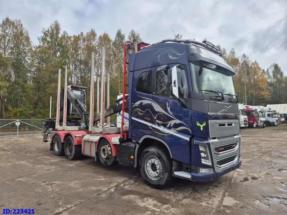 VOLVO FH16 750HP 8x4 +  KESLA CRANE - Nákladné vozidlo na prepravu dreva: obrázok 4 VOLVO FH16 750HP 8x4 +  KESLA CRANE - Nákladné vozidlo na prepravu dreva: obrázok 4
